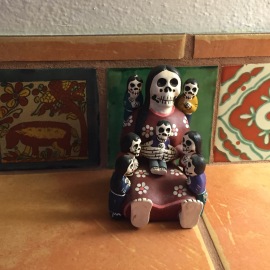 this is new mexico and we finished just about dia de los muertos